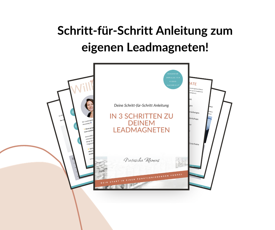 Mock Up - Workbook Schritt-für-Schritt Anleitung zum Leadmagneten